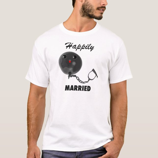 Happily Married T-Shirt (Front)