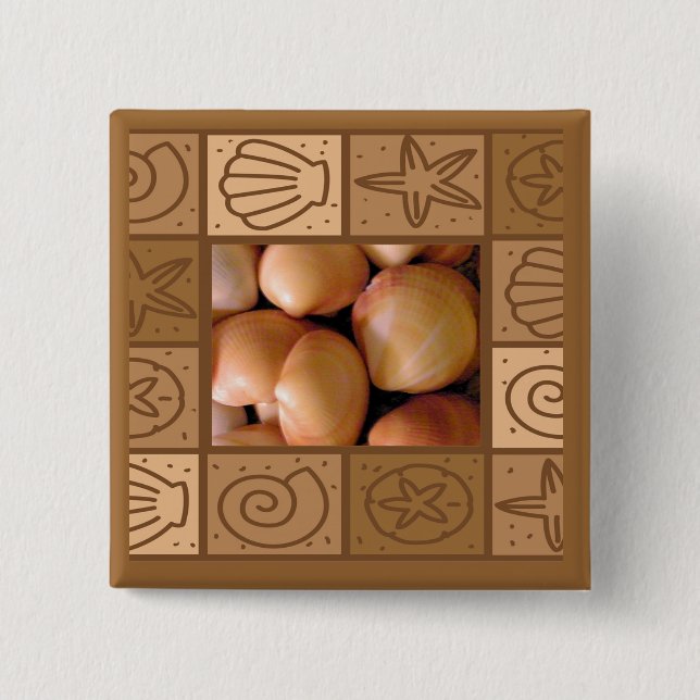 Happiness_ 15 Cm Square Badge (Front)