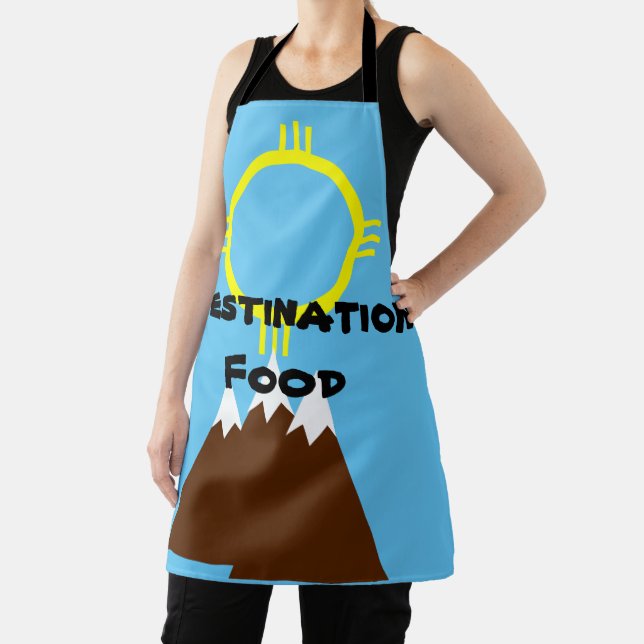 Happiness and Destination  Apron (Insitu)