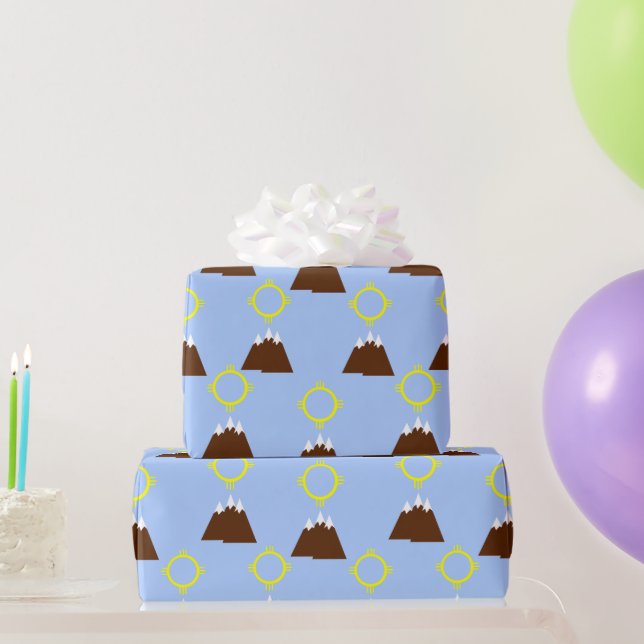 Happiness and Destination  Wrapping Paper (Party Gifts)