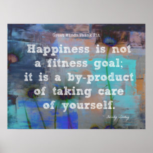 Happiness and Fitness! Poster
