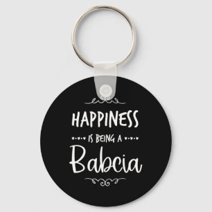 Happiness Being A Bcia Poland Polish Grandma Key Ring