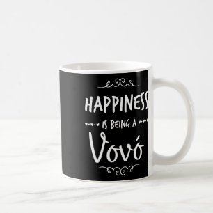 Happiness Being A Vovó Portugal Portuguese Grandma Coffee Mug