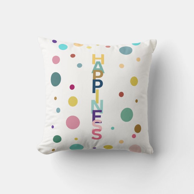 Happiness bubble cushion (Front)