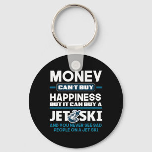 Happiness Buy A Jet Ski Funny Jet Skiing Jet Ski J Key Ring