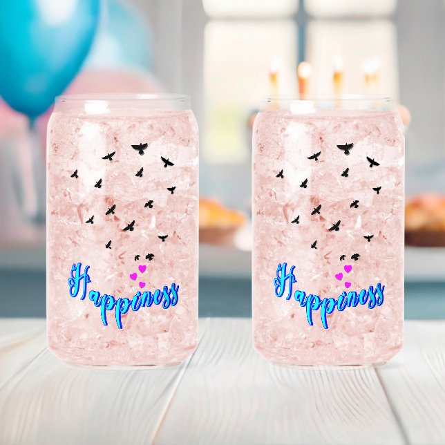 Happiness Can Glass (Insitu (Baby Shower))