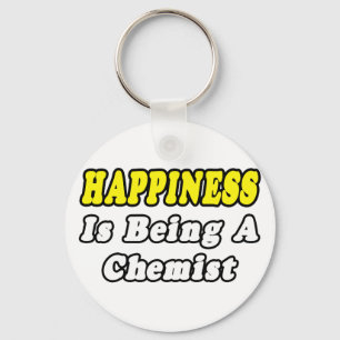 Happiness...Chemist Key Ring