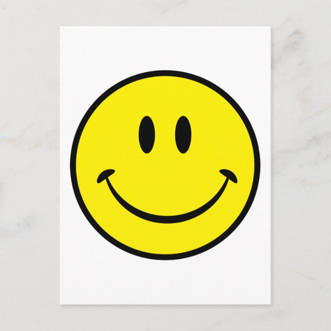 Happiness Face Postcard (Front)
