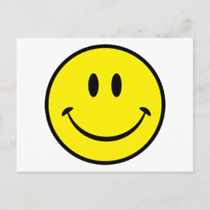 Happiness Face Postcard