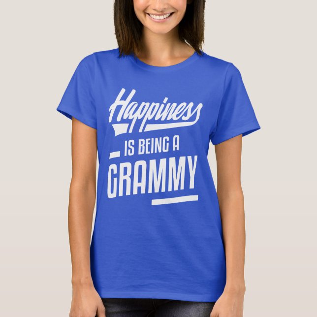 Happiness Grammy T-Shirt (Front)