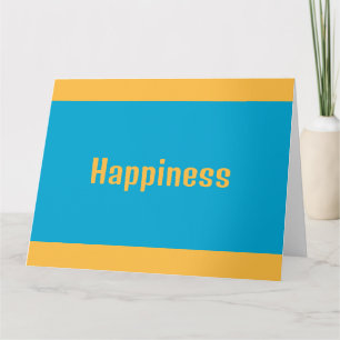 Happiness Greeting Card