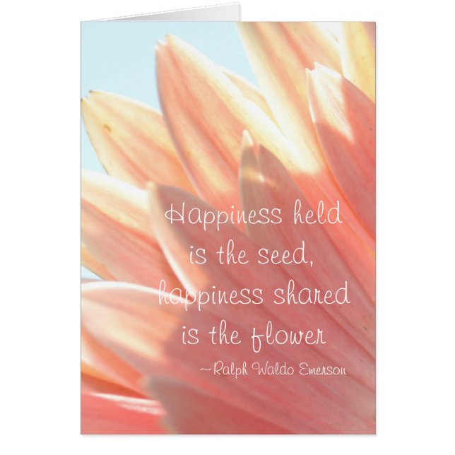 Happiness Held is the Seed (Front)
