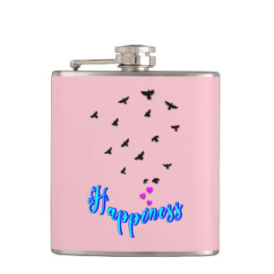 Happiness Hip Flask