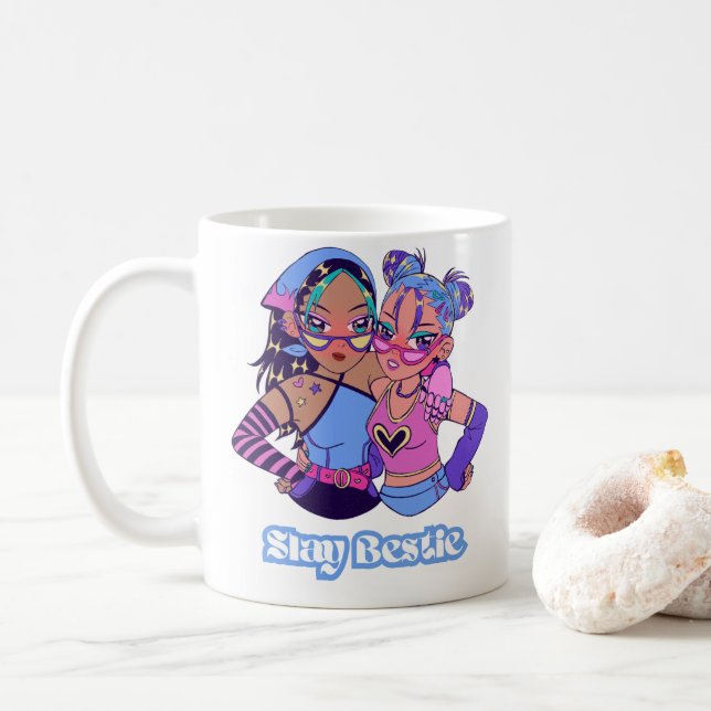 Happiness in a Mug (With Donut)