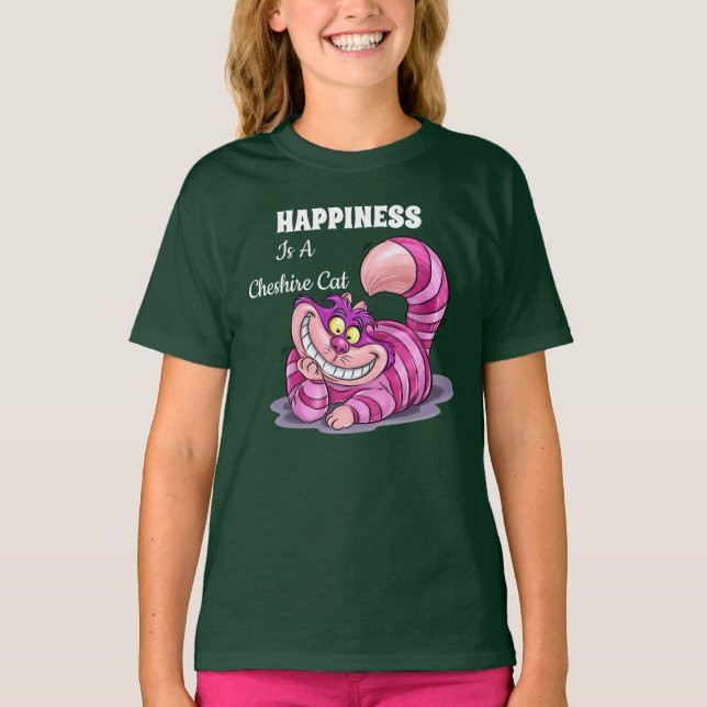 Happiness Is A Cheshire Cat T-Shirt (Front)
