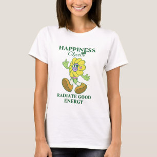 Happiness is a choice GROOVE FLOWERS T-Shirt