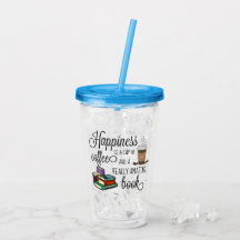 Happiness is a Cup of Coffee and an Amazing Book