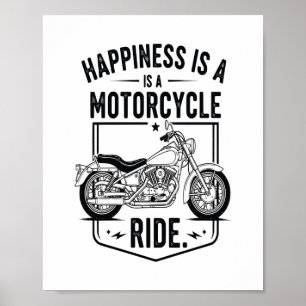 Happiness is a Motorcycle Ride.jpg Poster