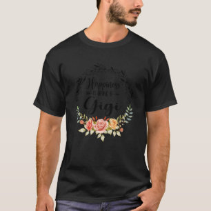Happiness Is Being A Gigi Gigi Mother's Day 2022 T-Shirt
