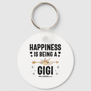 Happiness Is Being A Gigi Mothers Day Gifts Key Ring