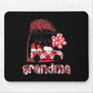Happiness Is Being A Grandma - Valentine Gnome - T Mouse Pad