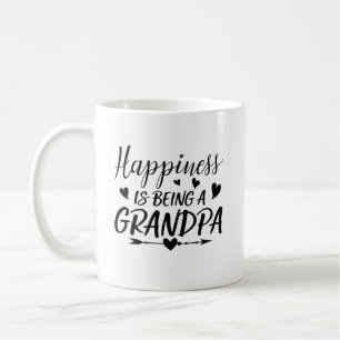 Happiness is Being a Grandpa Father's Day Coffee Mug
