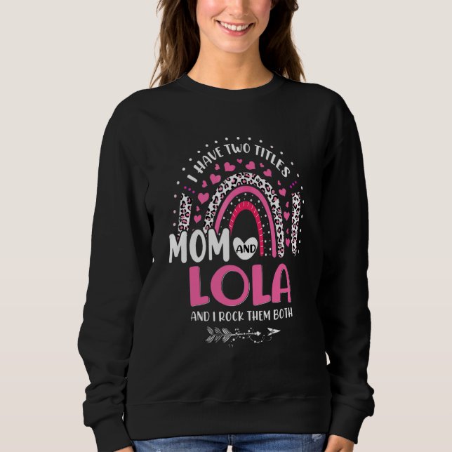 Happiness Is Being A Mum And Mimi Sweatshirt (Front)