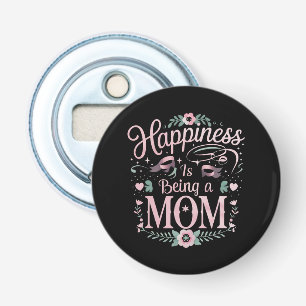 Happiness Is Being A Mum Mother's Day Bottle Opener