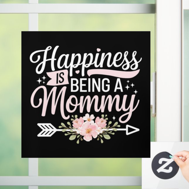 Happiness Is Being A Mummy Floral Mother’s Day (Home)