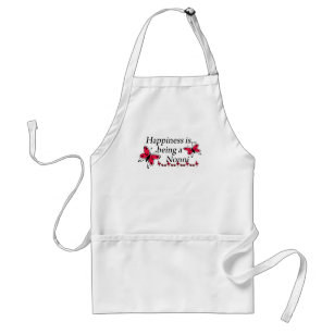 Happiness Is Being A Nonni BUTTERFLY Standard Apron