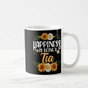Happiness Is Being A Tia Shirt Mothers Day Coffee Mug