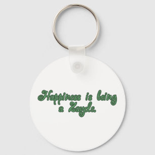 Happiness is being a Zayde Key Ring