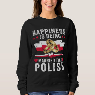 Happiness Is Being Husband And Wife Married To A P Sweatshirt