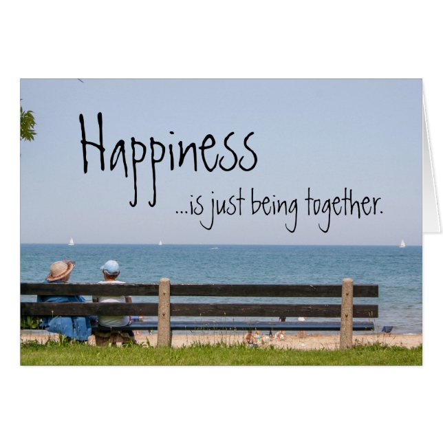 Happiness is Being Together (Front Horizontal)