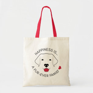 “Happiness Is…” Canvas Tote Bag