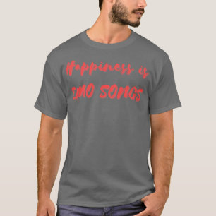 Happiness is Emo Songs T-Shirt