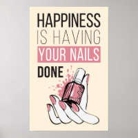 Happiness Is Having Your Nails Done