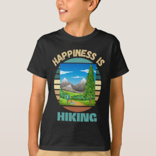 HAPPINESS IS HIKING T-Shirt