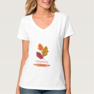 happiness is homemade autumn amazing design  T-Shirt