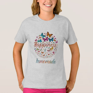 Happiness is Homemade Kids T-Shirt  
