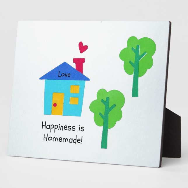 Happiness is Homemade! Plaque (Side)