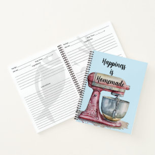 Happiness is Homemade Recipe Notebook