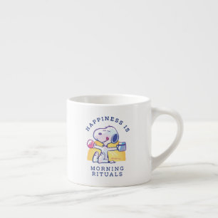Happiness is Morning Rituals Espresso Cup