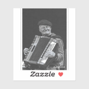 Happiness Is, Paris Musician Black & White Art