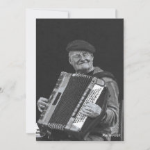 Happiness Is, Paris Musician Black & White Art