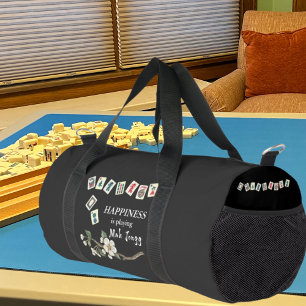 Happiness is playing Mah Jongg with the Girls Sm. Duffle Bag