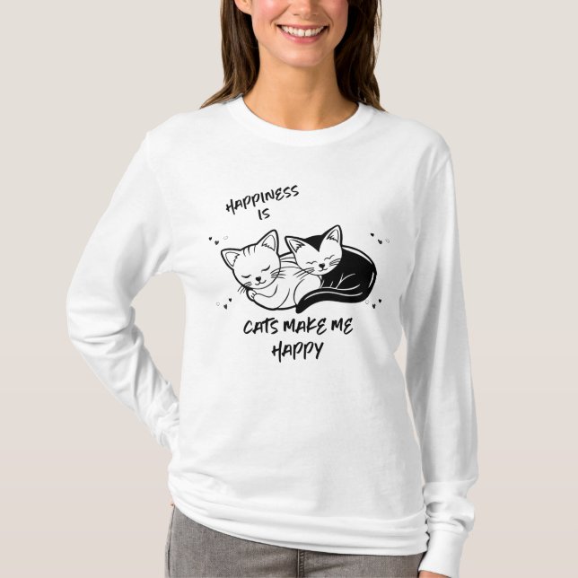 HAPPINESS IS T-Shirt (Front)