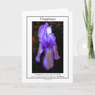 Happiness is when... card