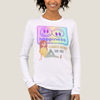 Happiness Looks Good on Me Tri-Blend Shirt