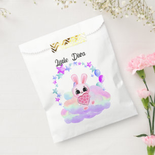 Happiness magic sweet bunny in the rainbow Favour Bags